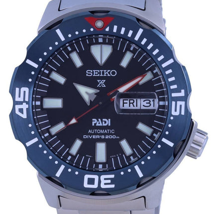 Seiko Prospex Monster Padi Special Edition Automatic Divers SRPE27 SRPE27K1 SRPE27K 200M Mens Watch