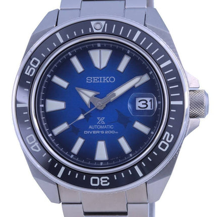 Seiko Prospex Save The Ocean Special Edition Automatic Divers SRPE33 SRPE33K1 SRPE33K 200M Mens Watch