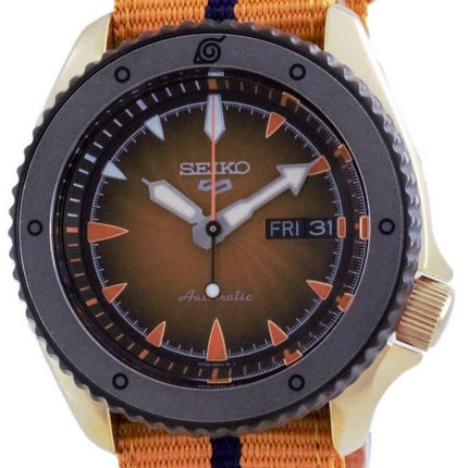 Seiko 5 Sports Naruto Uzumaki Limited Edition Automatic SRPF70 SRPF70K1 SRPF70K 100M Men's Watch