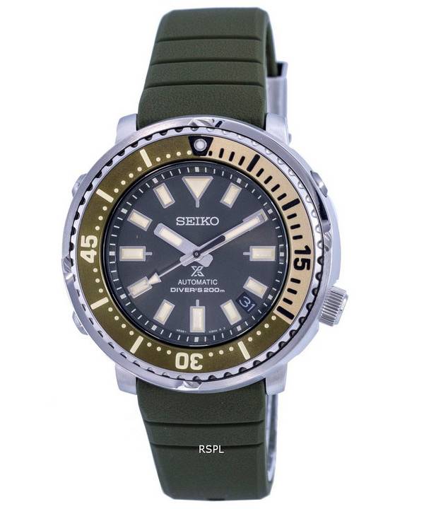 Seiko Prospex Street Series Tuna Safari Edition Green Dial Divers Automatic SRPF83K1 SRPF83K 200M Mens Watch