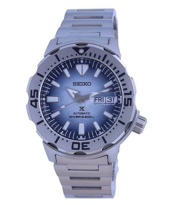 Seiko Prospex Antarctica Monster Save The Ocean Special Edition Automatic SRPG57 SRPG57K1 SRPG57K 200M Men's Watch