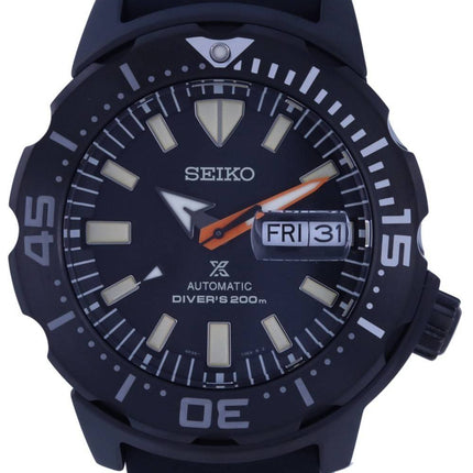 Seiko Prospex Monster Black Series Limited Edition Automatic Diver's SRPH13 SRPH13K1 SRPH13K 200M Men's Watch