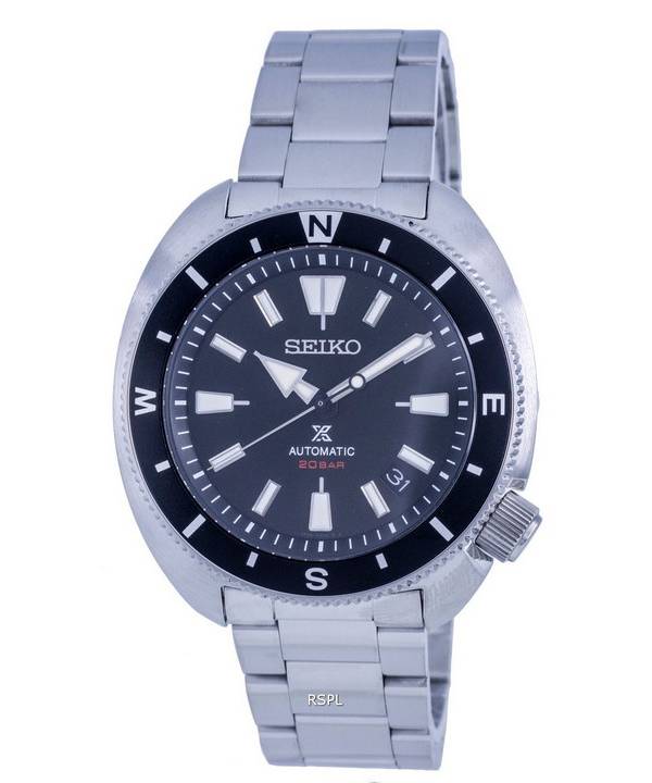 Seiko Prospex Tortoise Divers Stainless Steel Automatic SRPH17 SRPH17K1 SRPH17K 200M Mens Watch