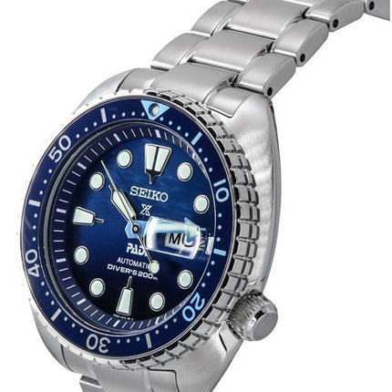 Seiko Prospex The Great Blue Turtle PADI Special Edition Blue Dial Automatic Divers SRPK01K1 200M Mens Watch