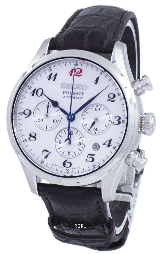 Seiko Presage Chronograph Automatic Japan Made SRQ025 SRQ025J1 SRQ025J Men's Watch