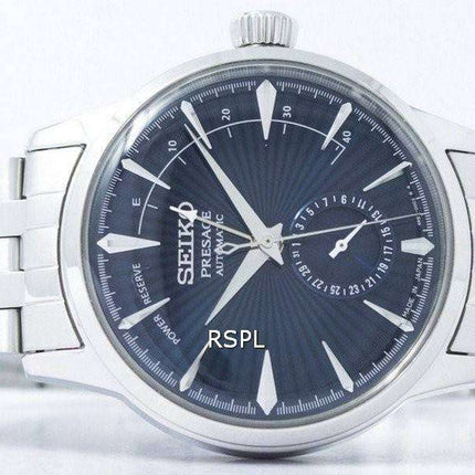 Seiko Presage Cocktail "Blue Moon" Power Reserve Japan Made SSA347 SSA347J1 SSA347J Men's Watch