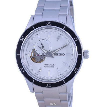 Seiko Presage Style 60s Open Heart Cream Dial Automatic SSA423 SSA423J1 SSA423J Mens Watch