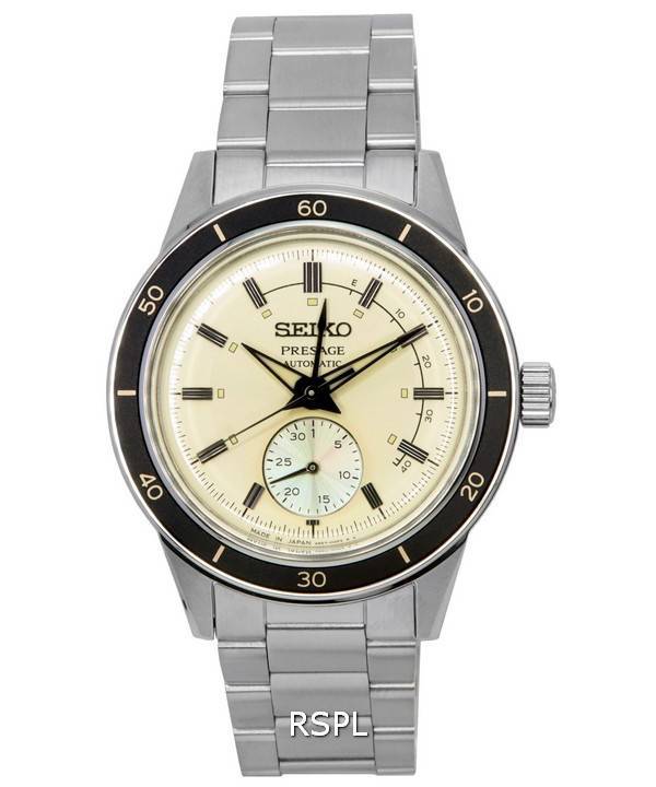 Seiko Presage Style60s Champagne Dial Automatic SSA447 SSA447J1 SSA447J Men's Watch