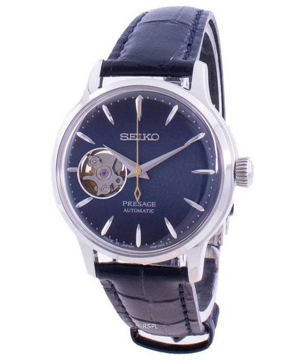 Seiko Presage Automatic Cocktail Time Blue Moon SSA785 SSA785J1 SSA785J Open Heart Japan Made Women's Watch