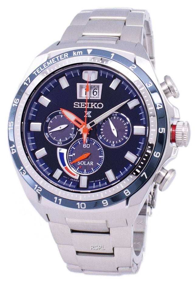 Seiko Prospex Solar Chronograph Power Reserve SSC601 SSC601P1 SSC601P Men's Watch