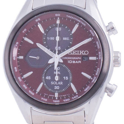 Seiko Discover More Chronograph Solar SSC771 SSC771P1 SSC771P 100M Mens Watch