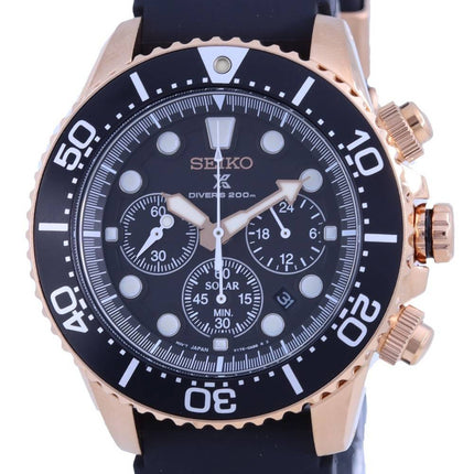 Seiko Prospex Chronograph Solar Divers SSC786 SSC786P1 SSC786P 200M Mens Watch