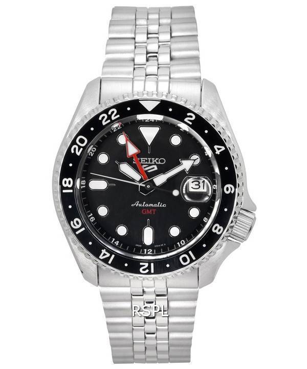 Seiko 5 Sports Black Grape GMT SKX Re-Interpretation Automatic SSK001 SSK001K1 SSK001K 100M Men's Watch