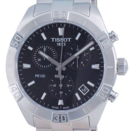 Tissot PR 100 Sport Chronograph Quartz T101.617.11.051.00 T1016171105100 100M Men's Watch