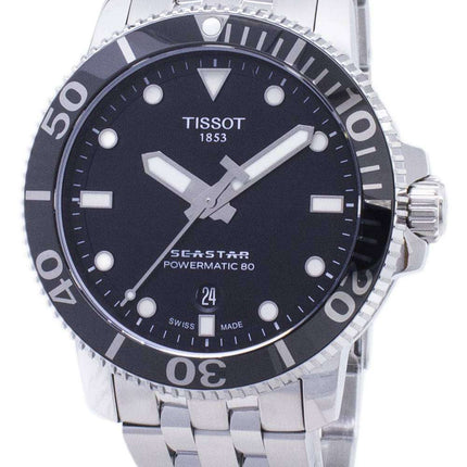 Tissot T-Sport Seastar T120.407.11.051.00 T1204071105100 Powermatic 80 300M Men's Watch