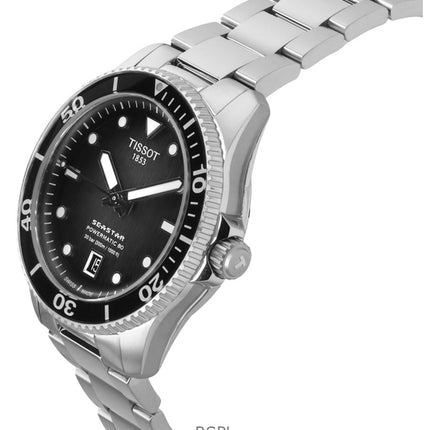 Tissot Seastar 1000 Powermatic 80 Grey Dial Automatic Diver's T120.807.11.051.00 300M Men's Watch