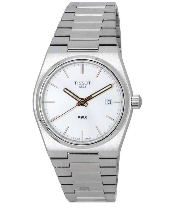 Tissot PRX T-Classic Stainless Steel Silver Dial Quartz T137.210.11.031.00 T1372101103100 100M Unisex Watch