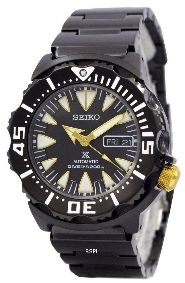 Refurbished Seiko Prospex Air Diver Monster SRP583 SRP583K1 SRP583K 200M Men's Watch