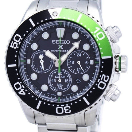 Refurbished Seiko Prospex Diver's Solar Chronograph SSC615 SSC615P1 SSC615P 200M Men's Watch