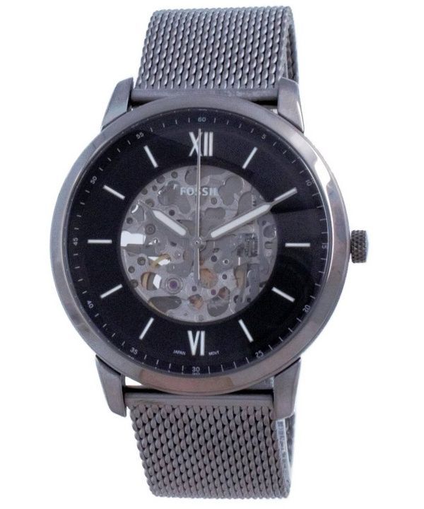 Refurbished Fossil Neutra Skeleton Stainless Steel Automatic ME3185 Men's Watch