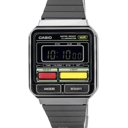 Refurbished Casio Vintage Digital Stainless Steel Quartz A120WEGG-1B Unisex Watch