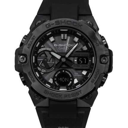 Refurbished Casio G-Shock G-Steel Analog Digital Resin Strap Black Dial Tough Solar GST-B400BB-1A 200M Men's Watch