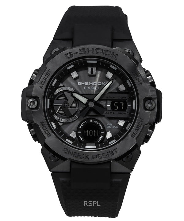 Refurbished Casio G-Shock G-Steel Analog Digital Resin Strap Black Dial Tough Solar GST-B400BB-1A 200M Men's Watch