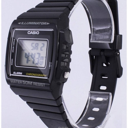 Refurbished Casio Digital Chronograph Resin Strap Quartz W-215H-1AVDF Unisex Watch