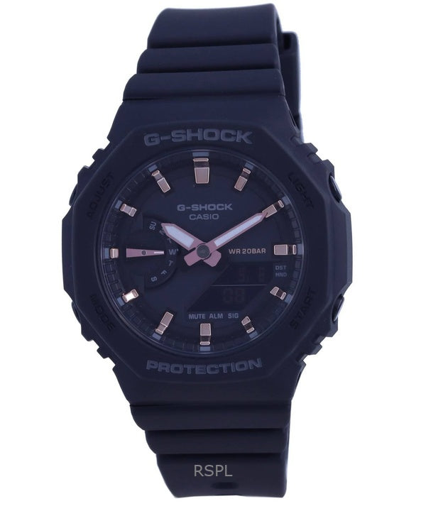 Refurbished Casio G-Shock Analog Digital Black Dial Quartz GMA-S2100-1A 200M Women's Watch