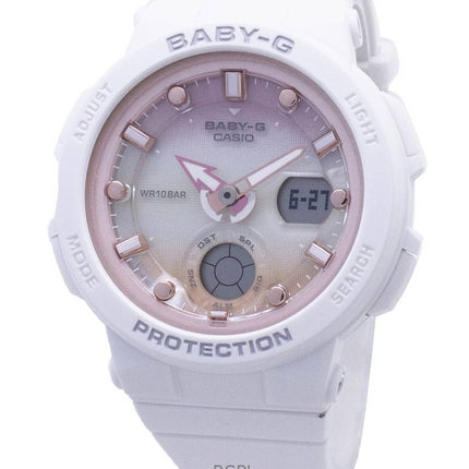 Refurbished Casio Baby-G Analog Digital White Dial Quartz BGA-250-7A2 100M Women's Watch