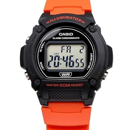 Casio Youth Digital Alarm Quartz W-219H-4AV W219H-4 Men's Watch