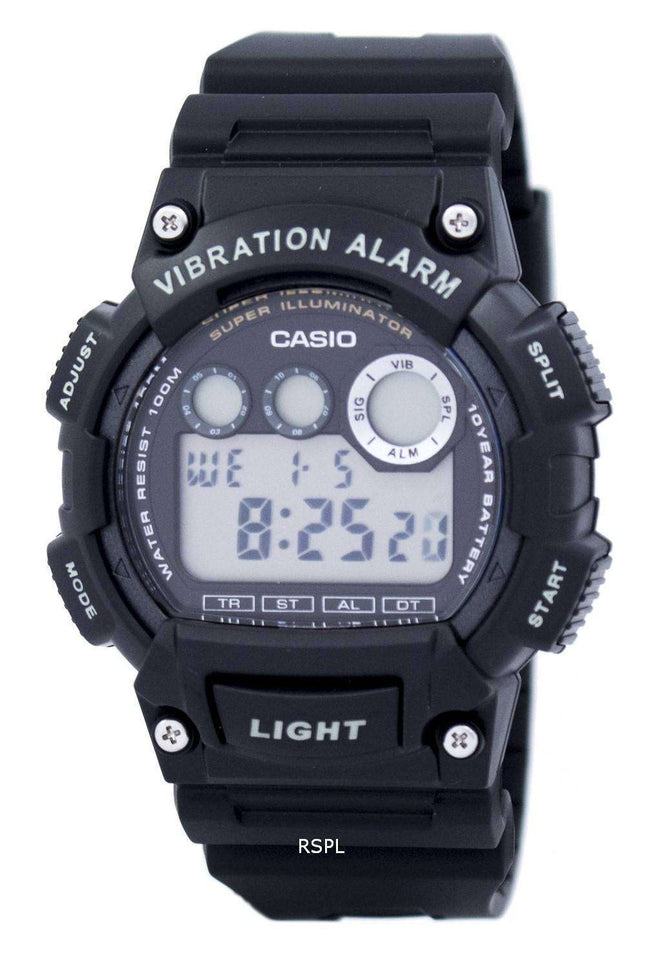 Casio Digital Illuminator W-735H-1AVDF W-735H-1AV Mens Watch