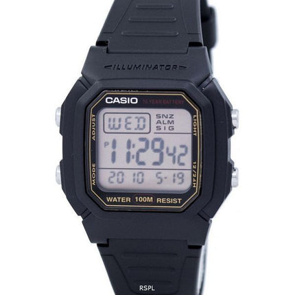 Casio Digital Alarm Illuminator W-800HG-9AVDF W-800HG-9AV Men's Watch