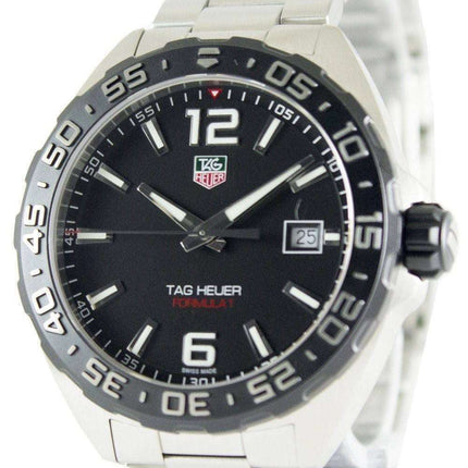 Tag Heuer Formula One Black Dial Stainless Steel WAZ1110.BA0875 Men's Watch