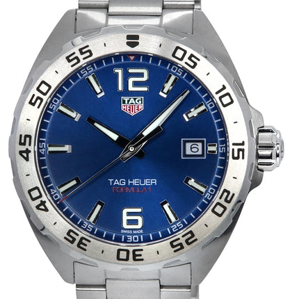 Tag Heuer Formula 1 Stainless Steel Blue Dial Quartz WAZ1118.BA0875 200M Mens Watch