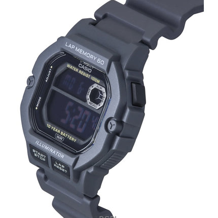 Casio Standard Digital Resin Strap Quartz WS-1400H-8BV 100M Men's Watch