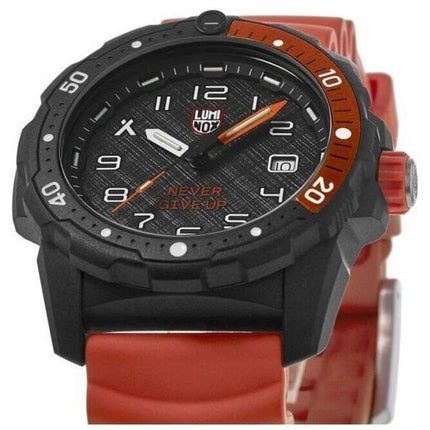 Luminox Bear Grylls Survival Never Give Up Limited Edition Black Dial Quartz Diver's XB.3729.NGU 200M Men's Watch