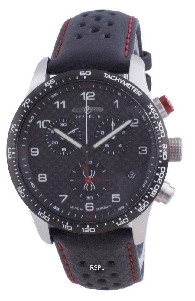 Zeppelin Night Cruise Limited Edition Chronograph Quartz 7294-4 72944 100M Men's Watch