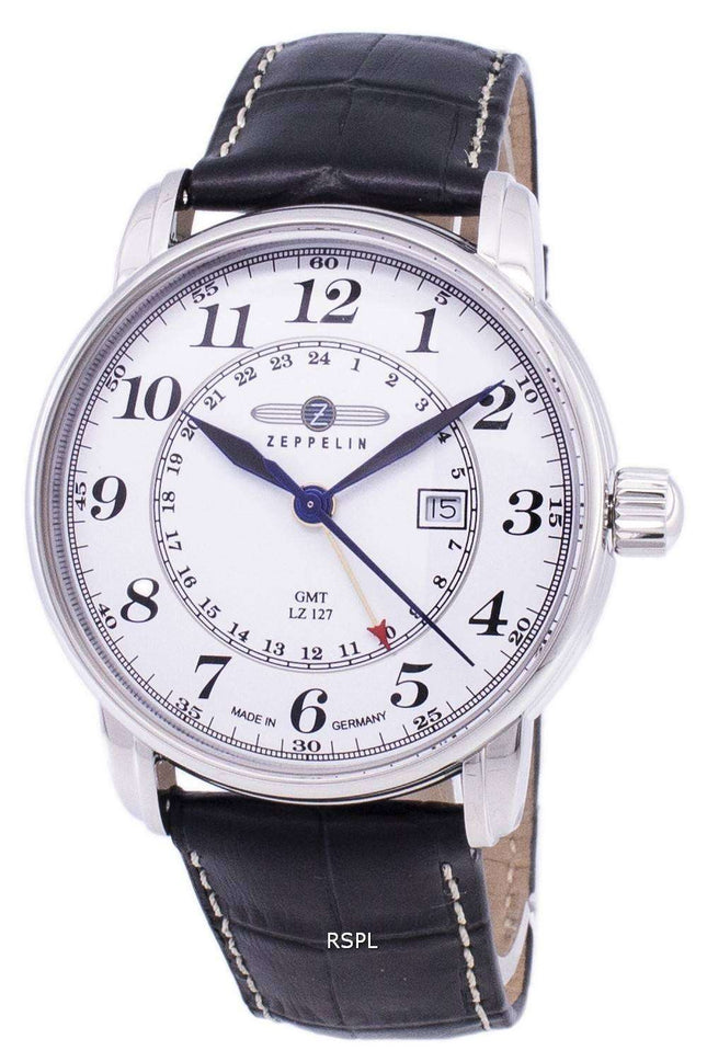 Zeppelin Series LZ127 Graf Germany Made 7642-1 76421 Men's Watch