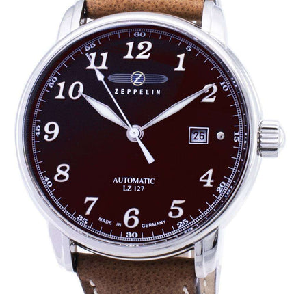 Zeppelin Series LZ127 Graf Automatic Germany Made 8656-3 86563 Men's Watch