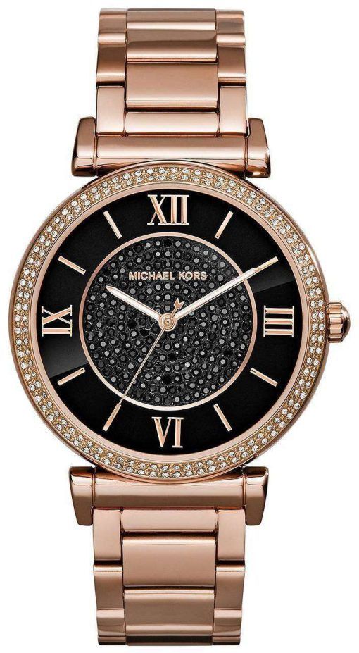 Michael Kors Catlin Crystal Pave Dial MK3356 Womens Watch