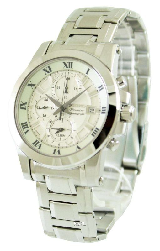 Seiko Premier Chronograph SNAF29P1 SNAF29P SNAF29 Mens Watch