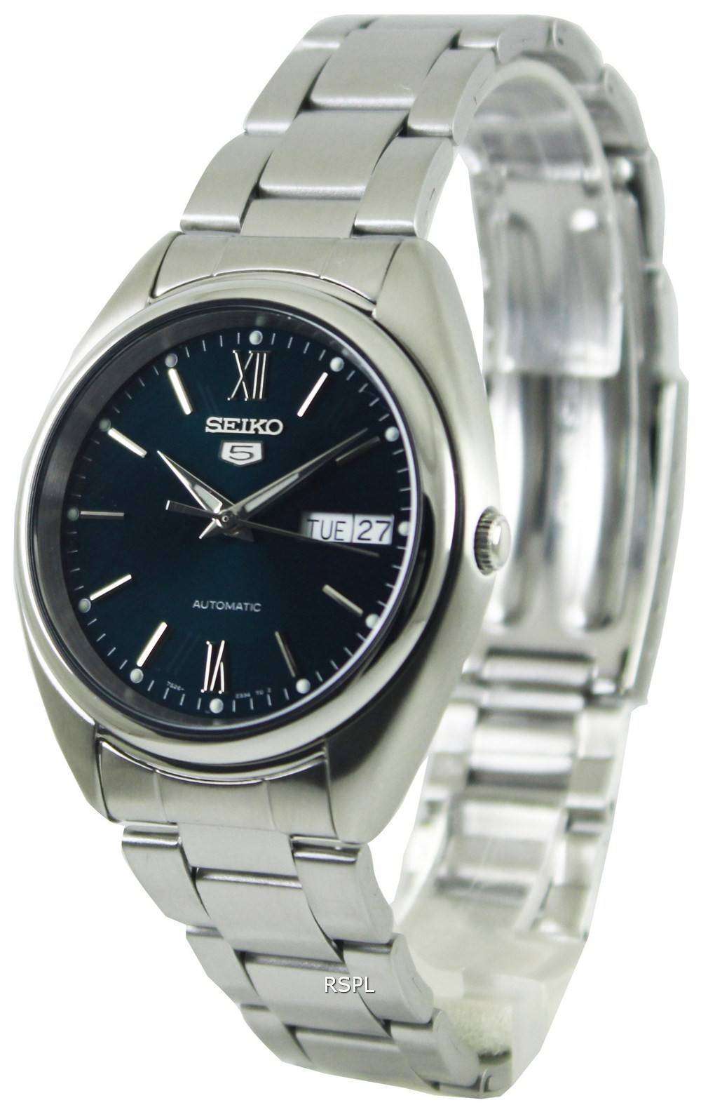 Seiko 5 Automatic Green Dial SNXA21K1 SNXA21K Mens Watch - ZetaWatches