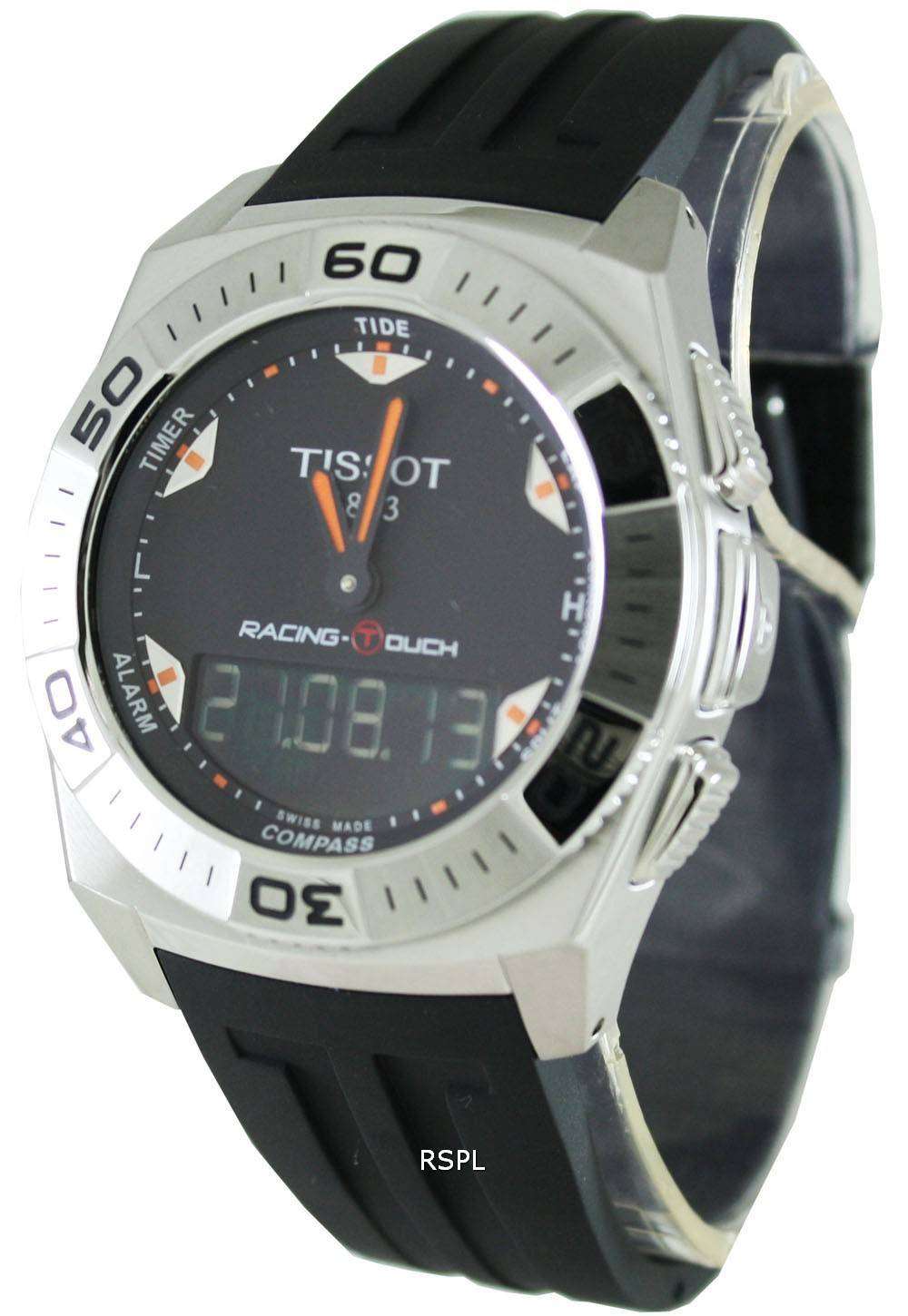 Tissot men's outlet racing touch watch