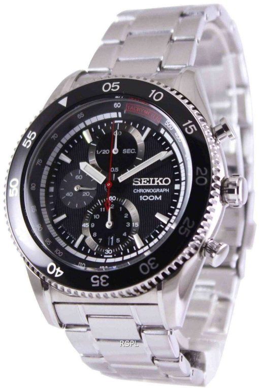 Seiko Chronograph Tachymeter 100M SNDG57P1 SNDG57P Mens Watch