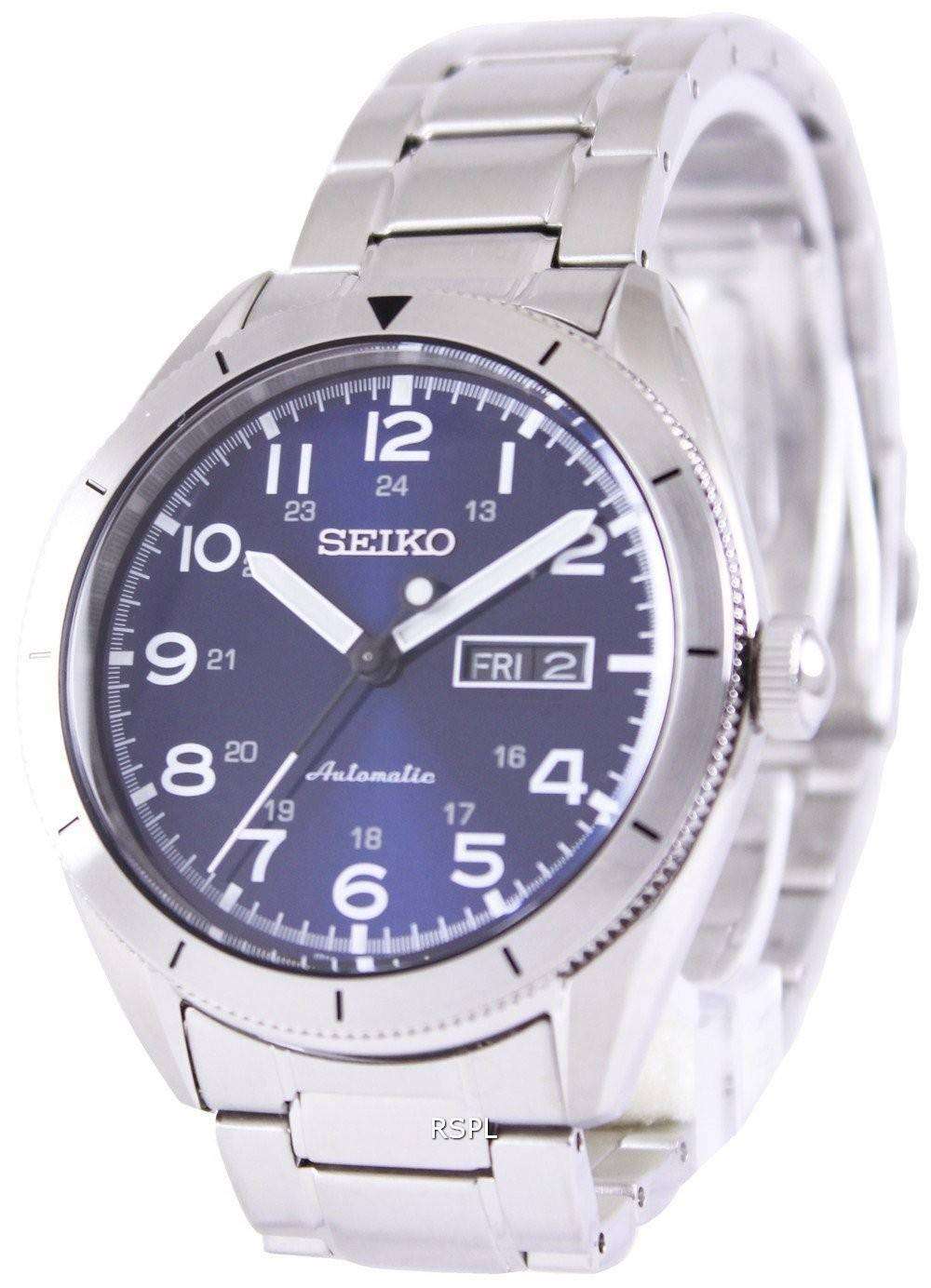Seiko Automatic Blue Dial 100M SRP707K1 SRP707K Mens Watch, 45% OFF
