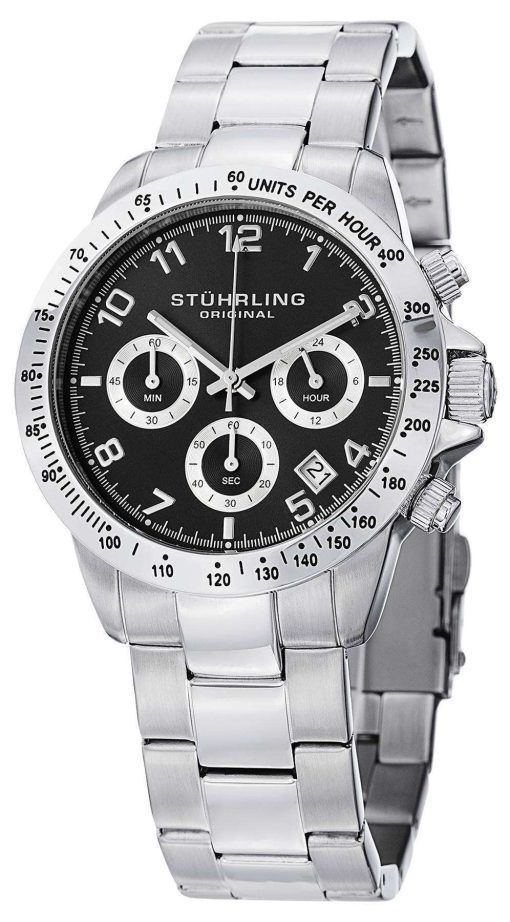 Stuhrling Original Concorso Quartz Chronograph 665B.01 Mens Watch