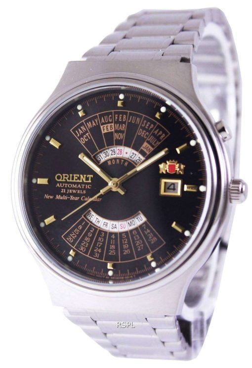 Orient Automatic 21 Jewels Multi Year Calendar FEU00002BW Men's Watch