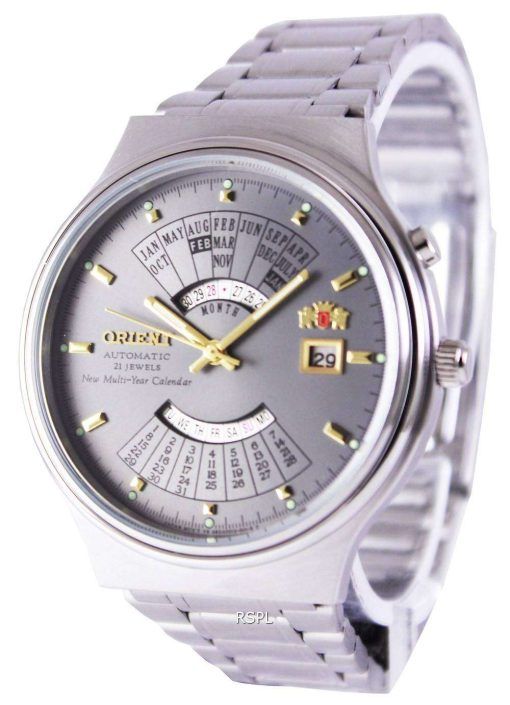 Orient Automatic 21 Jewels Multi Year Calendar FEU00002KW Men's Watch