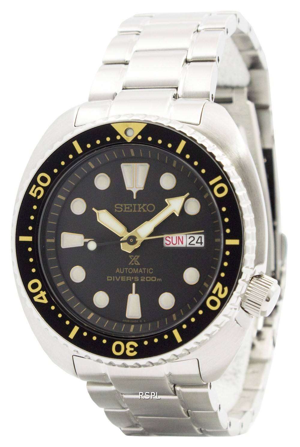 Seiko Prospex Turtle Automatic Diver's 200M SRP775K1 SRP775K Men's ...